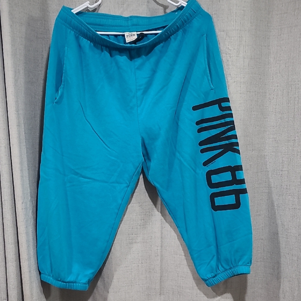 PINK Victoria's Secret Kids Teal Joggers
